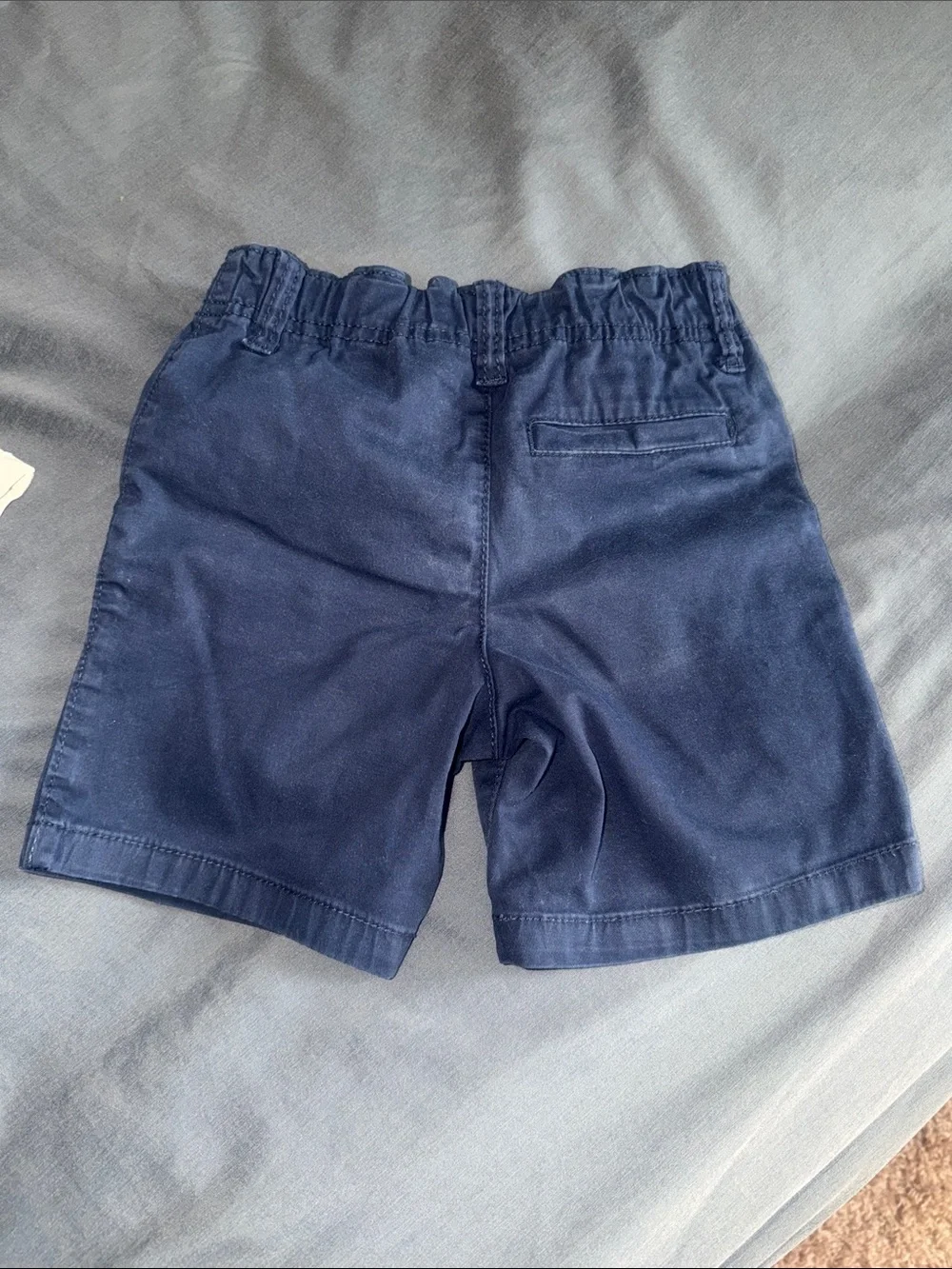 Carter's Navy and Cream Pull-On Shorts Duo